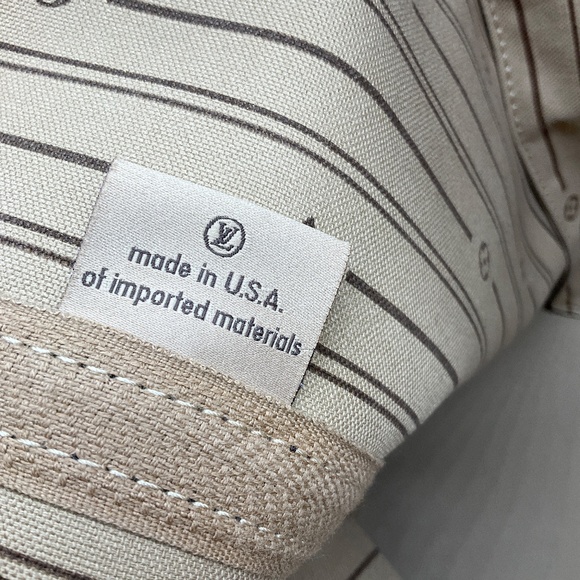 LOUIS VUITTON BROWN MONOGRAM COATED CANVAS NEVERFULL GM TOTE HANDBAG - Picture 15 of 16